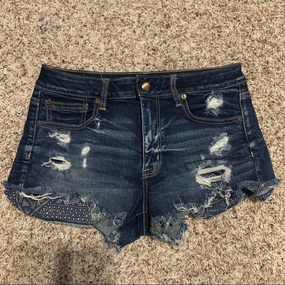 American Eagle Hi-rise Festival Shortie